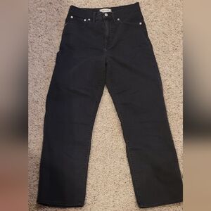 Madewell Slim Wide Leg Crop Has Call Outs